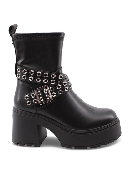 STIVALETTO MILA ROCK BUFFALO DA DONNA NERO
