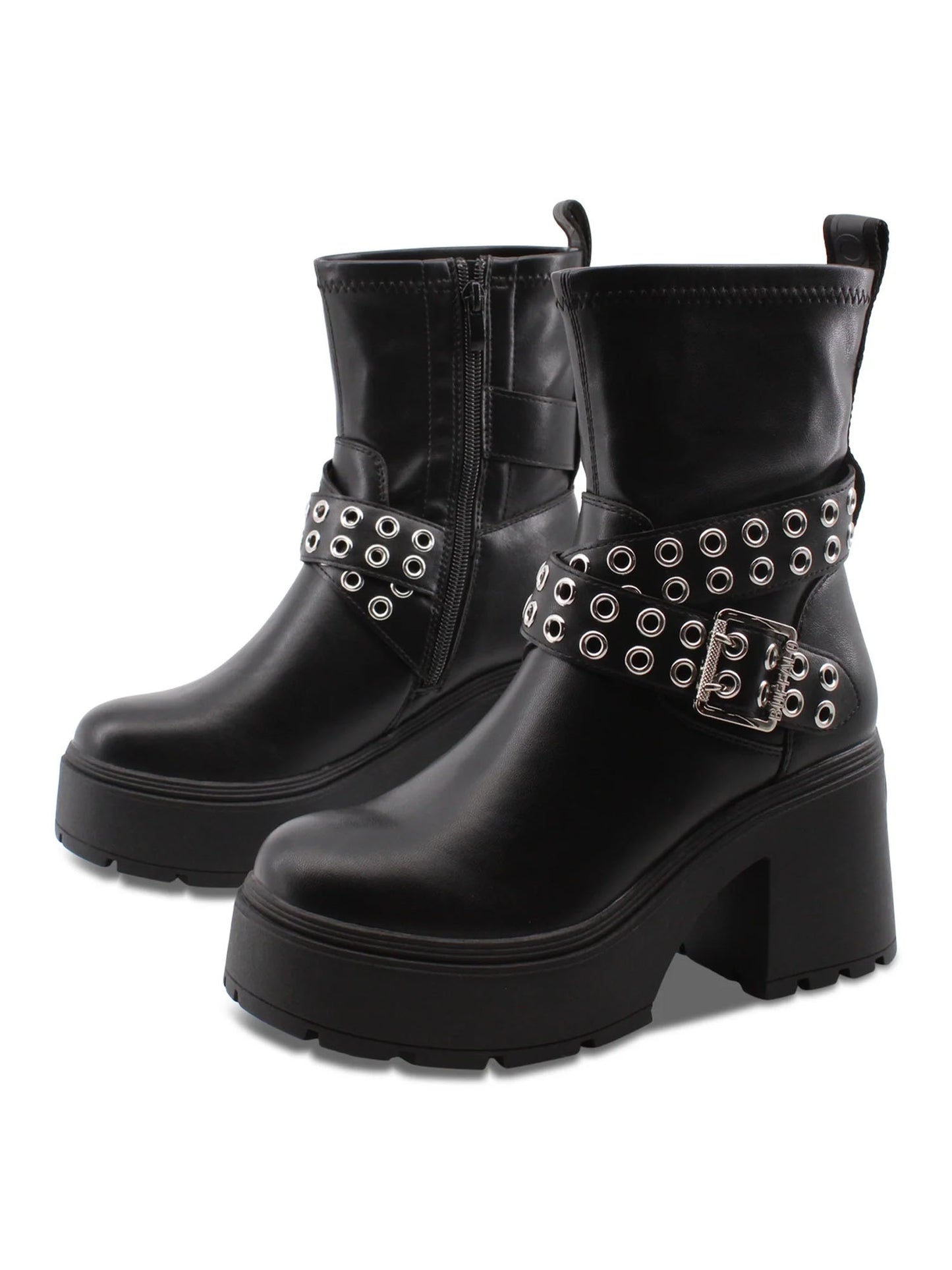 STIVALETTO MILA ROCK BUFFALO DA DONNA NERO