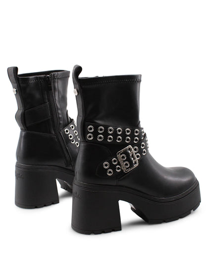 STIVALETTO MILA ROCK BUFFALO DA DONNA NERO