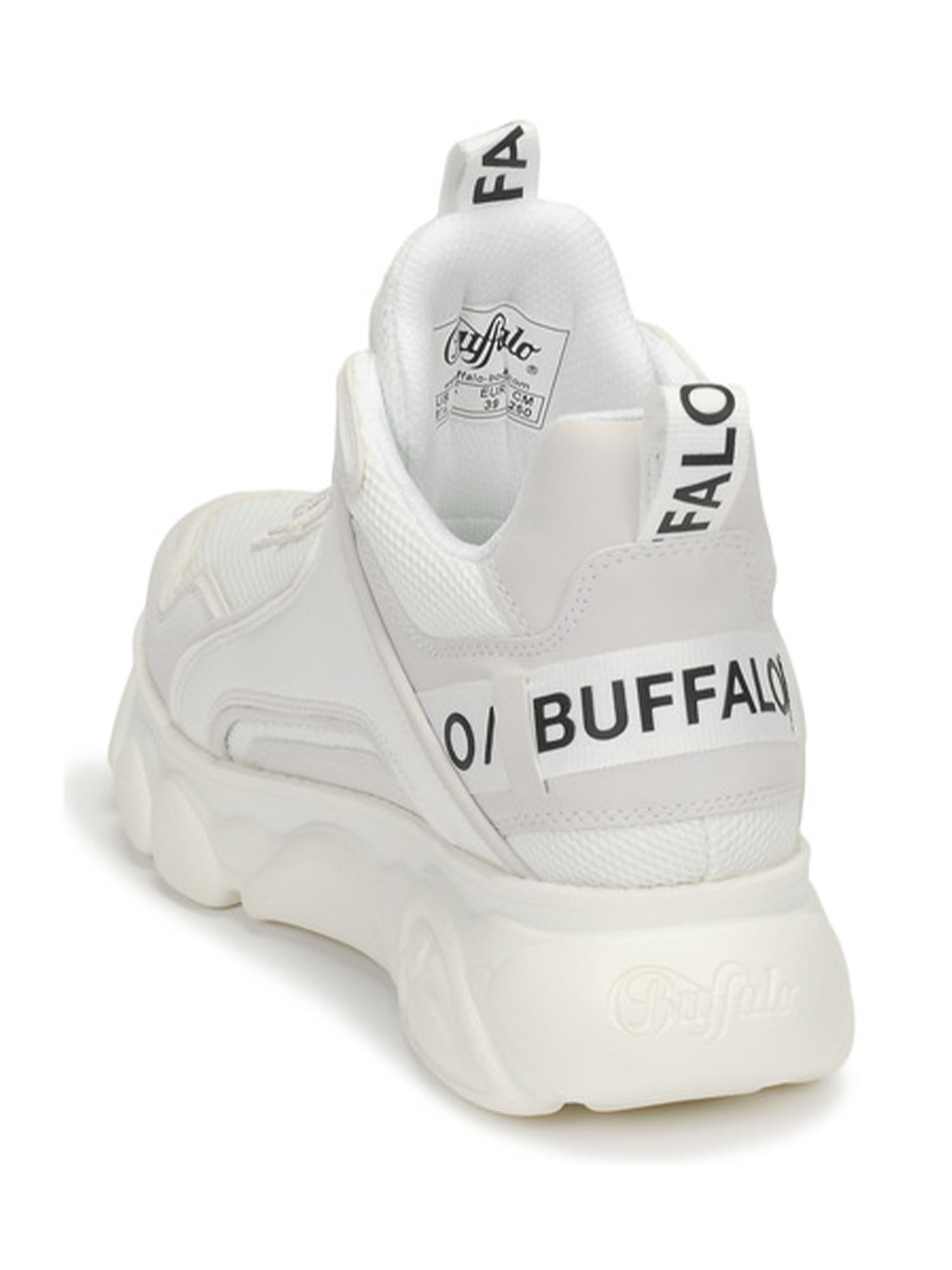 Buffalo CLD Chai, sneakers platform bianche da donna