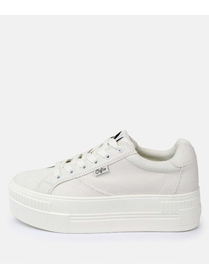 Buffalo Paired, sneakers donna bianche dallo stile unico