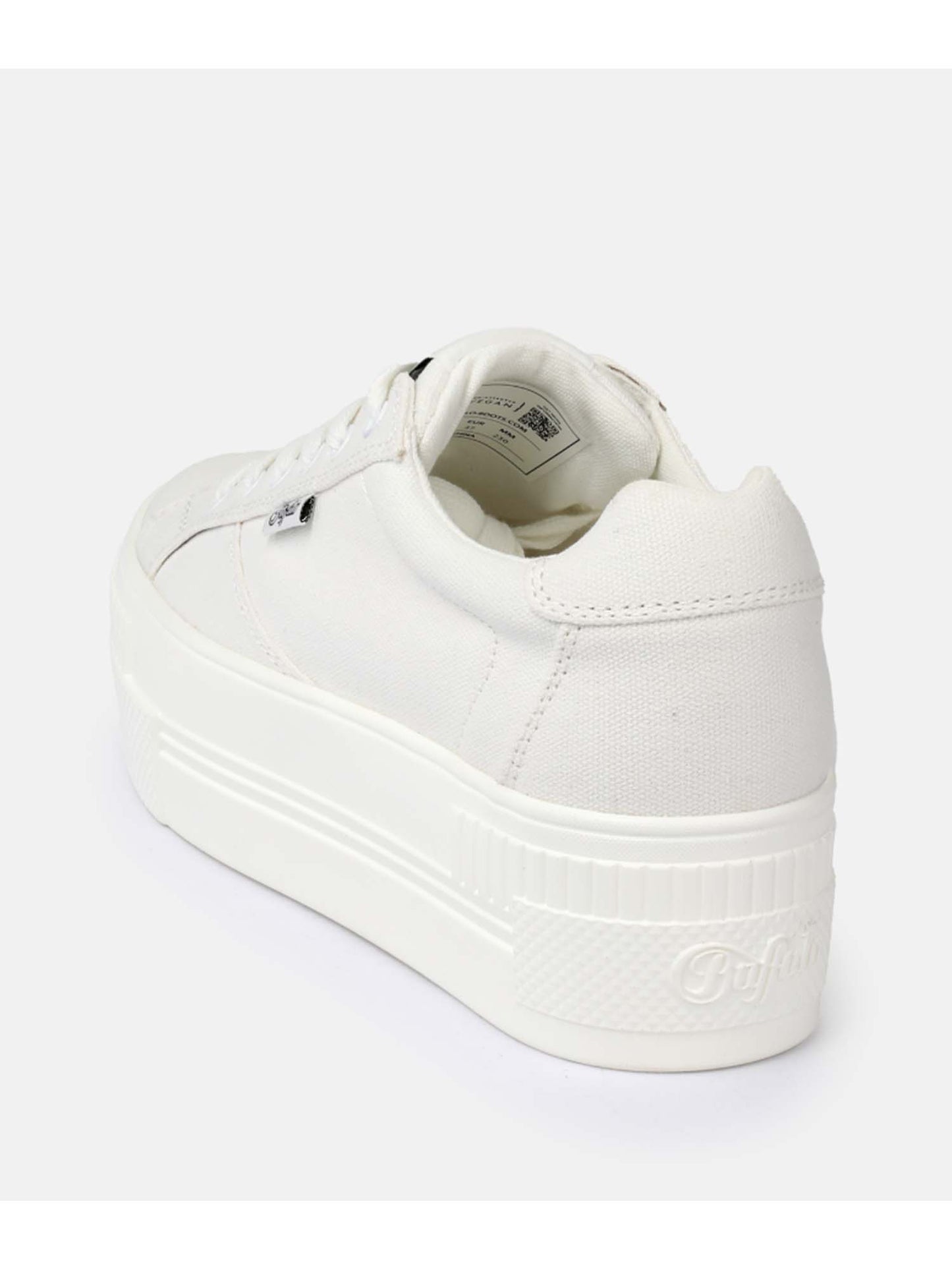 Buffalo Paired, sneakers donna bianche dallo stile unico
