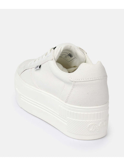 Buffalo Paired, sneakers donna bianche dallo stile unico