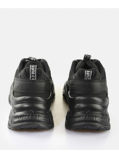 Buffalo Yuno, sneakers donna nere dal design iconico