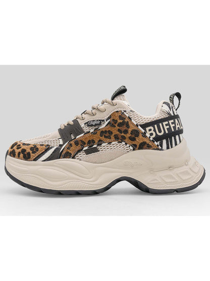 Sneakers Buffalo Yuno beige da donna alla moda