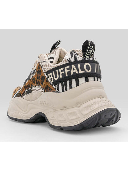 Sneakers Buffalo Yuno beige da donna alla moda
