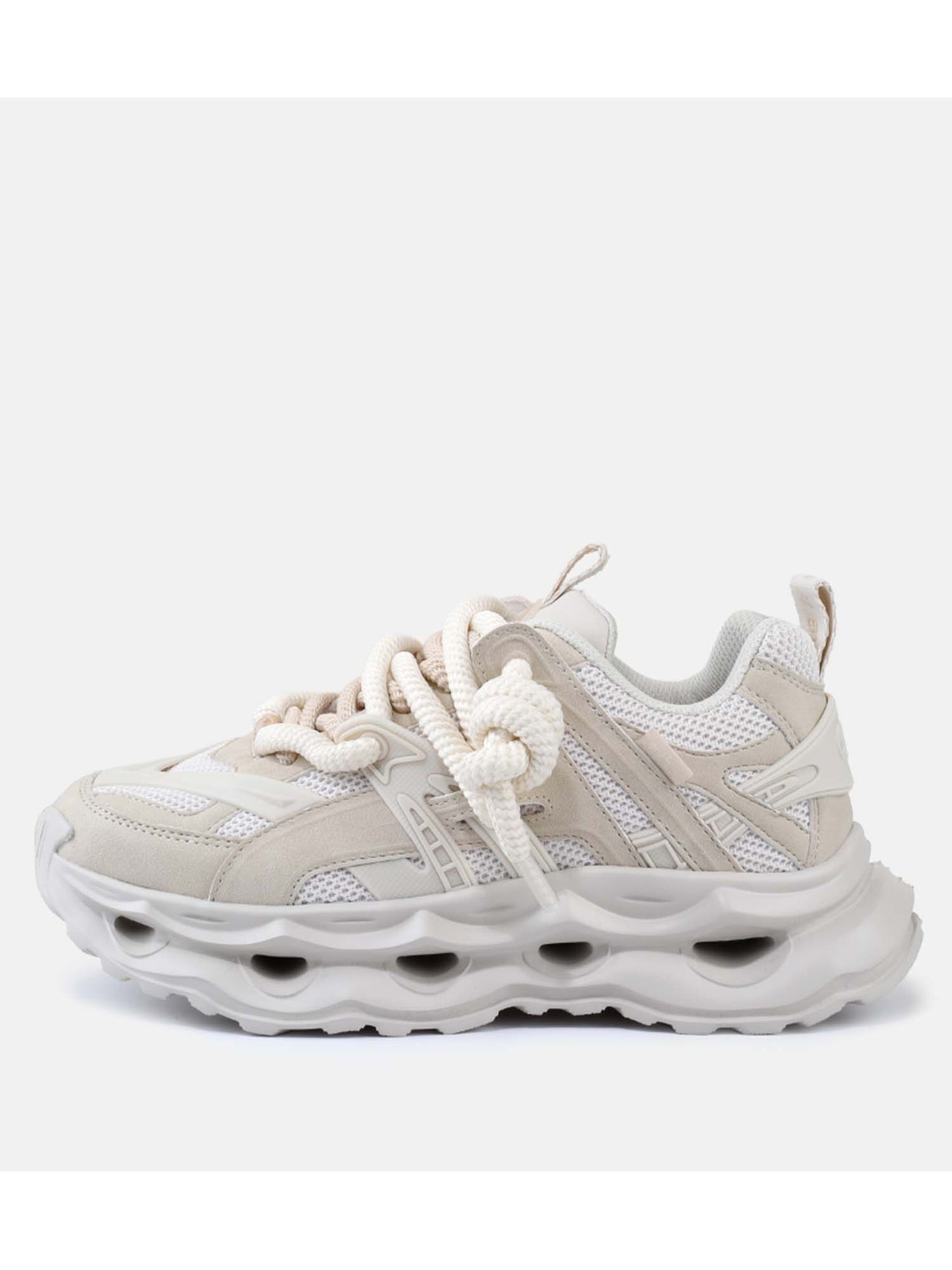 Buffalo Malaga Lace, sneakers da donna crema
