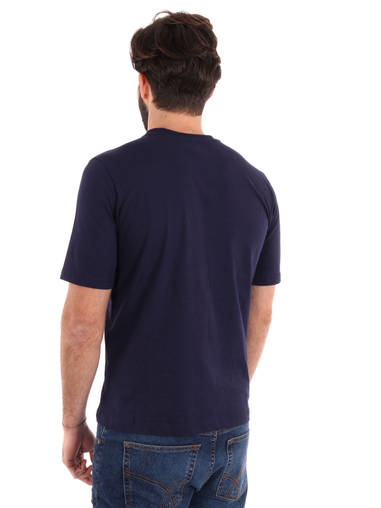 T-SHIRT LOGO GUOTI KAPPA UOMO BLU