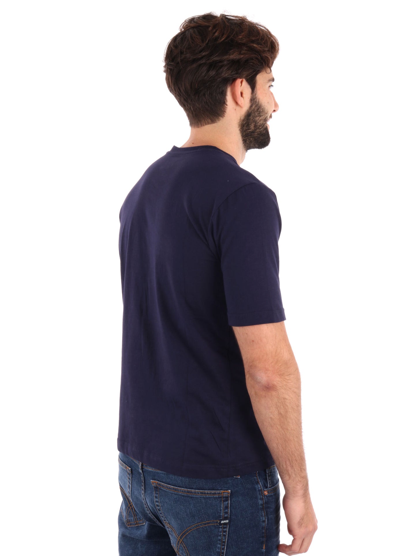 T-SHIRT LOGO GUOTI KAPPA UOMO BLU