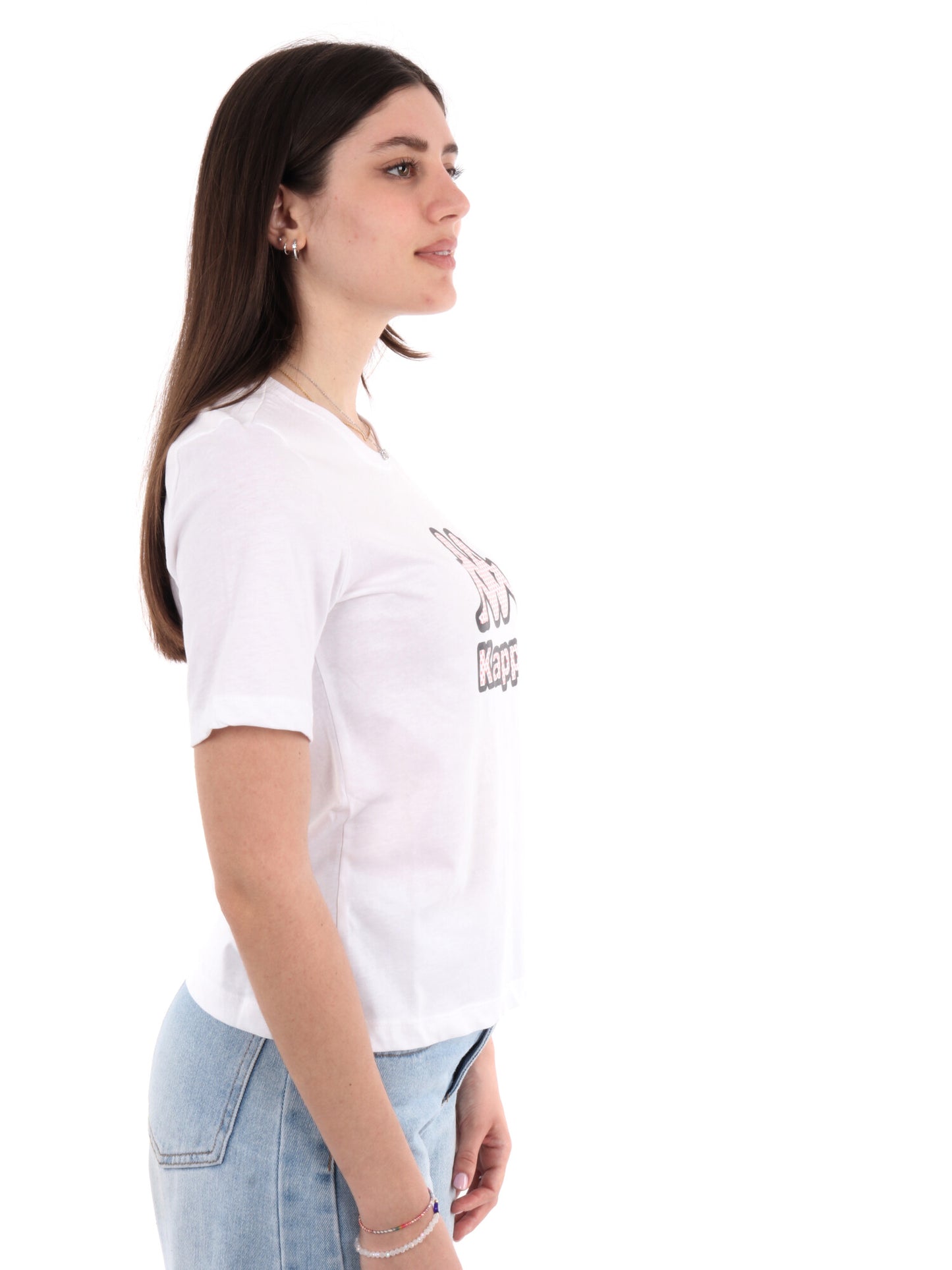 KAPPA T-SHIRT MM - BIANCO
