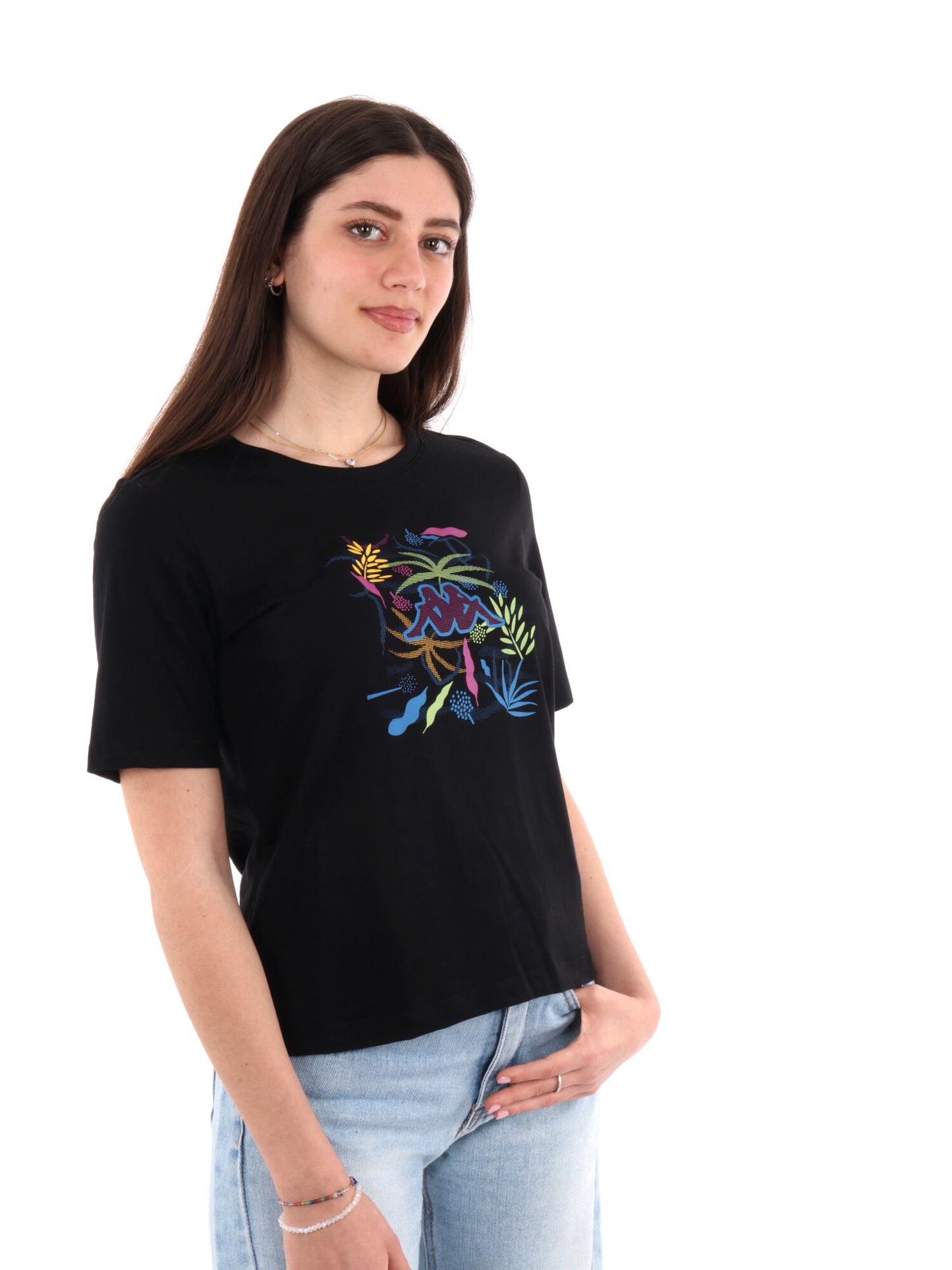 KAPPA T-SHIRT MM - NERO