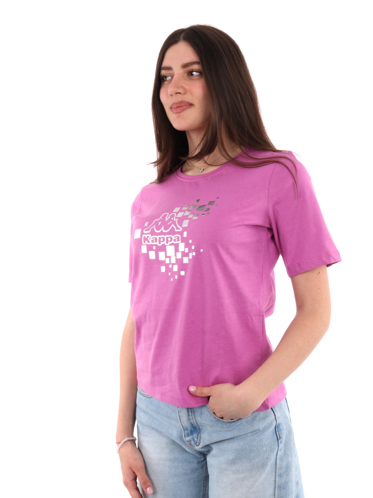 KAPPA T-SHIRT MM - FUXIA