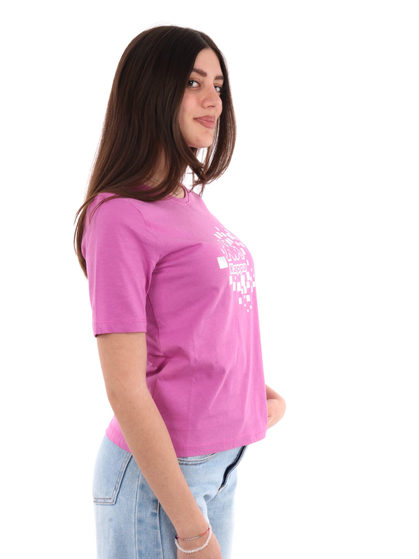 KAPPA T-SHIRT MM - FUXIA