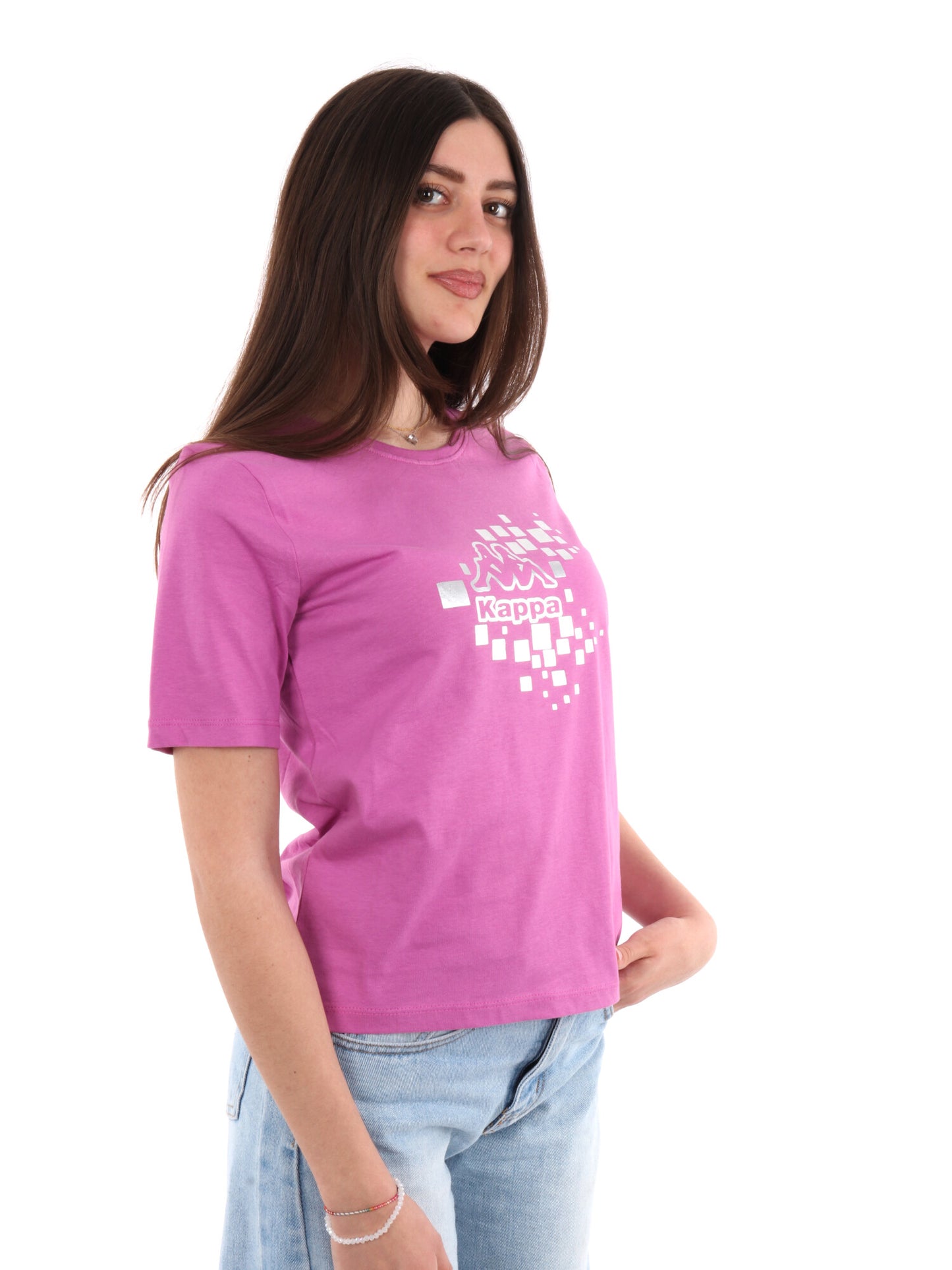 KAPPA T-SHIRT MM - FUXIA