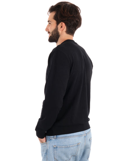 FELPA GIROCOLLO KAPPA UOMO NERO