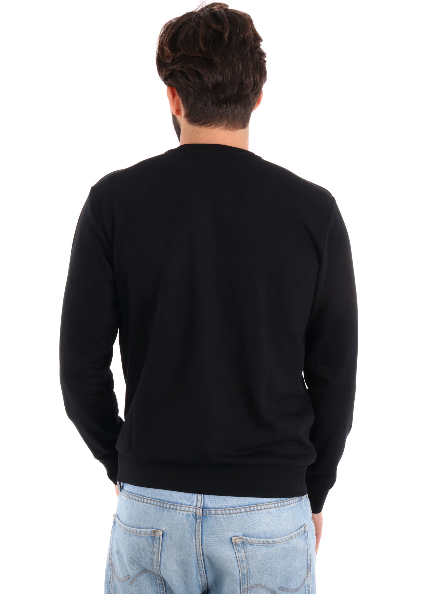 FELPA GIROCOLLO KAPPA UOMO NERO
