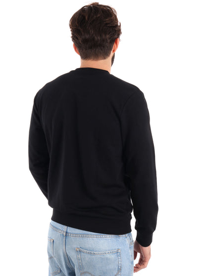 FELPA GIROCOLLO KAPPA UOMO NERO