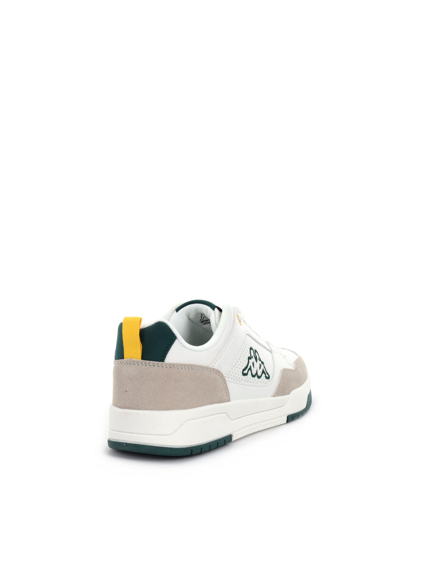 SNEAKERS LOGO MANIS KAPPA UOMO BIANCO-VERDE