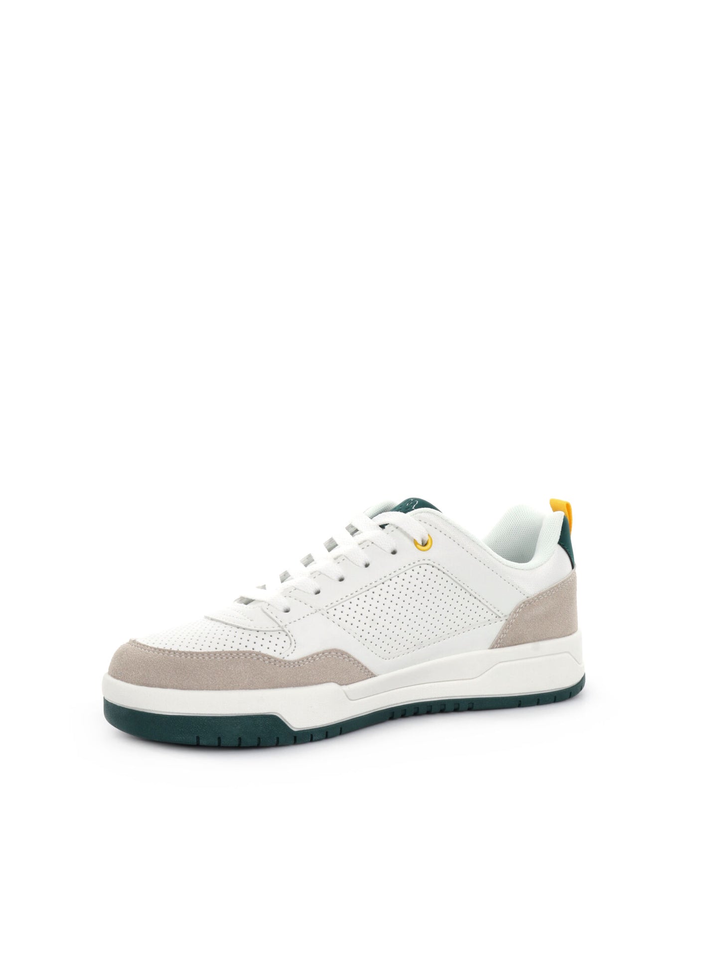 SNEAKERS LOGO MANIS KAPPA UOMO BIANCO-VERDE