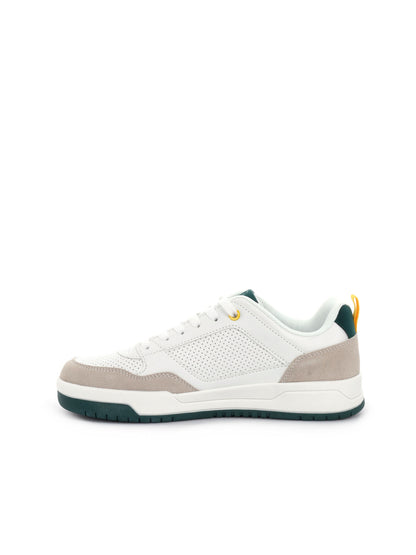 SNEAKERS LOGO MANIS KAPPA UOMO BIANCO-VERDE