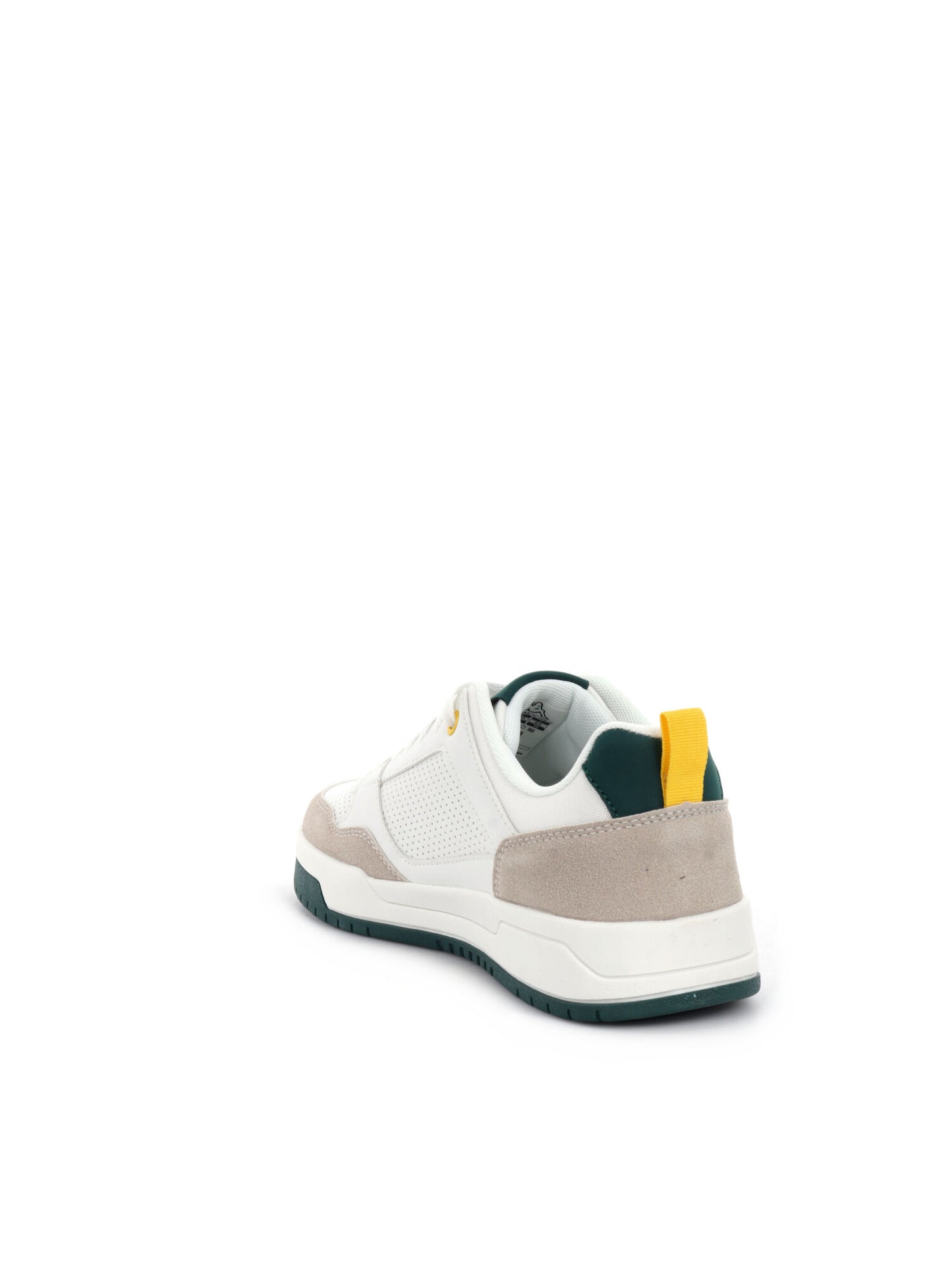 SNEAKERS LOGO MANIS KAPPA UOMO BIANCO-VERDE