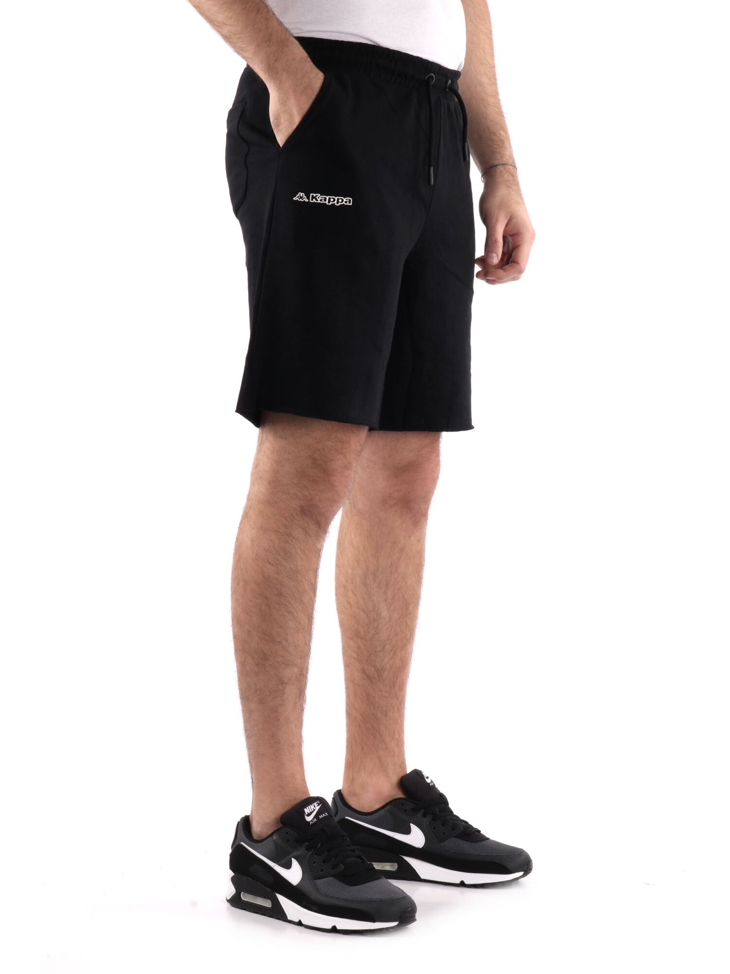 SHORT FELITO KAPPA DA UOMO NERO