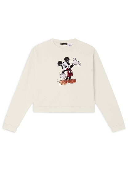 FELPA CON STAMPA DISNEY FREDDY DA DONNA BIANCO