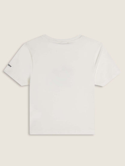 T-SHIRT CROP MICKEY MOUSE FREDDY DA DONNA BIANCO