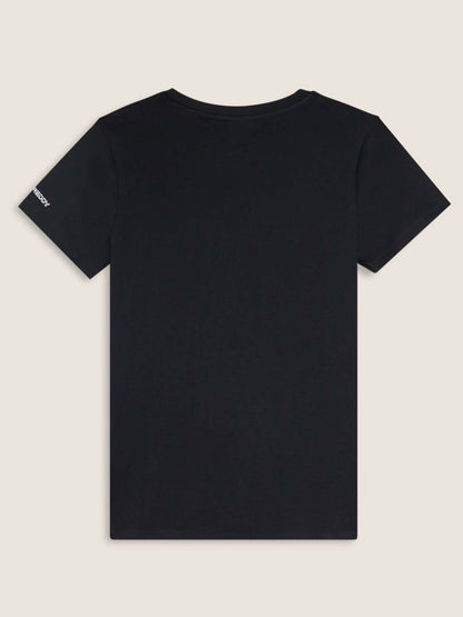 T-SHIRT CON STAMPA MICKEY MOUSE FREDDY DA DONNA NERO