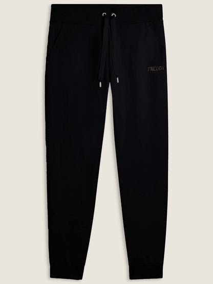 PANTALONI COLLEGE LUXE FREDDY DONNA NERO
