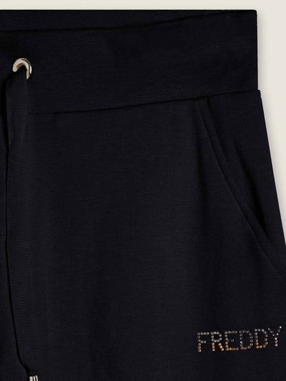 PANTALONI COLLEGE LUXE FREDDY DONNA NERO