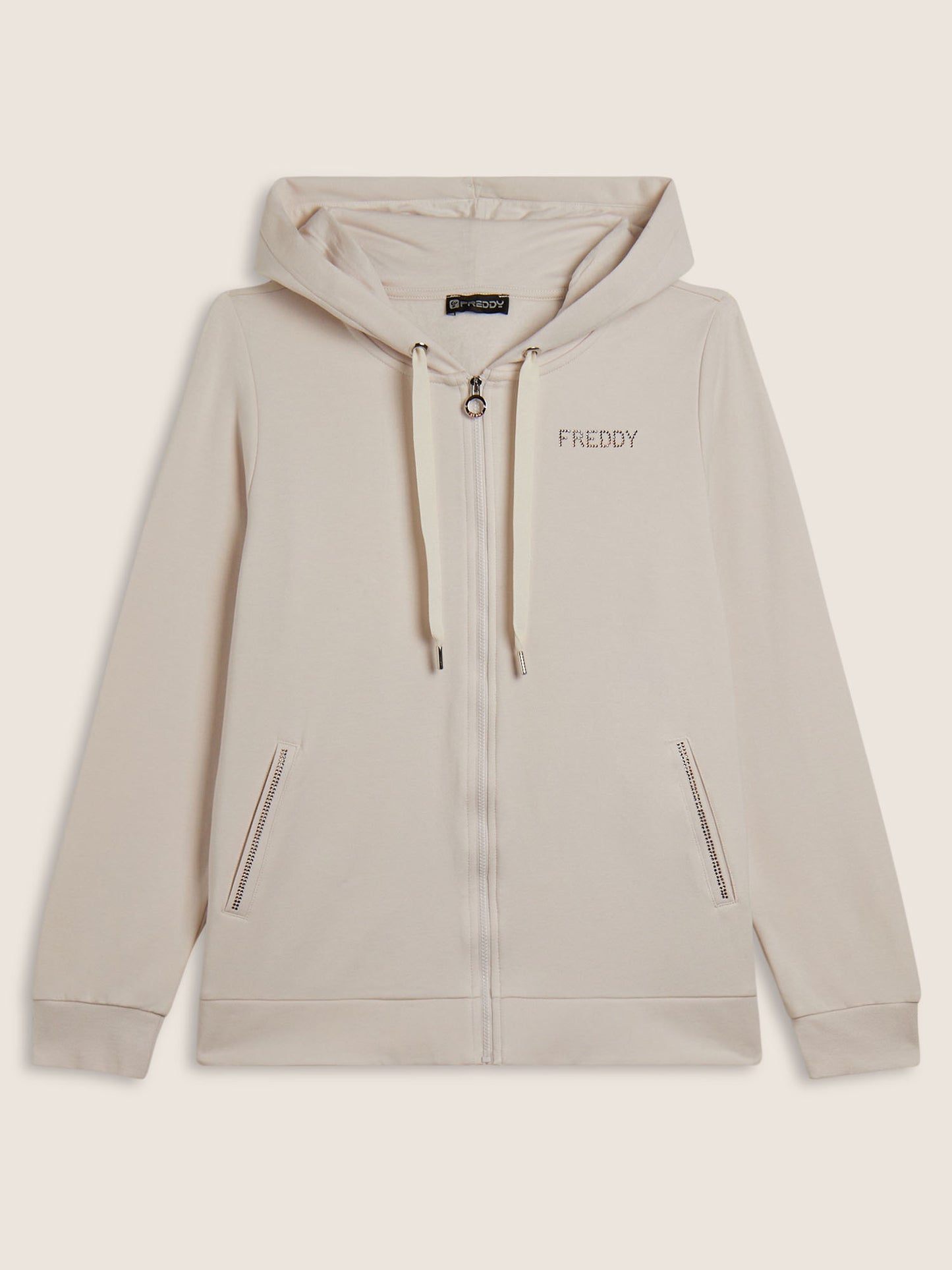 FELPA CON CAPPUCCIO COLLEGE LUXE FREDDY DONNA PANNA