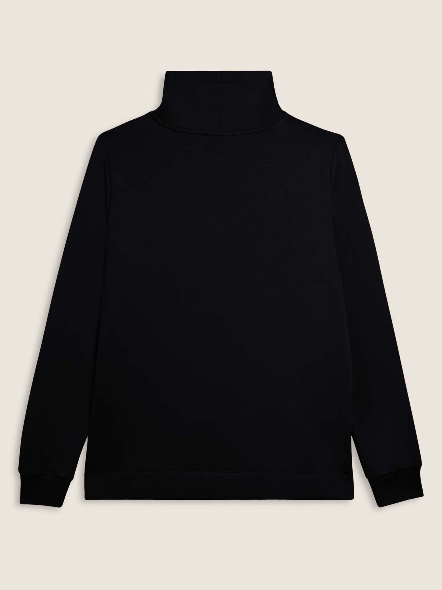 FELPA A COLLO ALTO COLLEGE LUXE FREDDY DONNA NERO