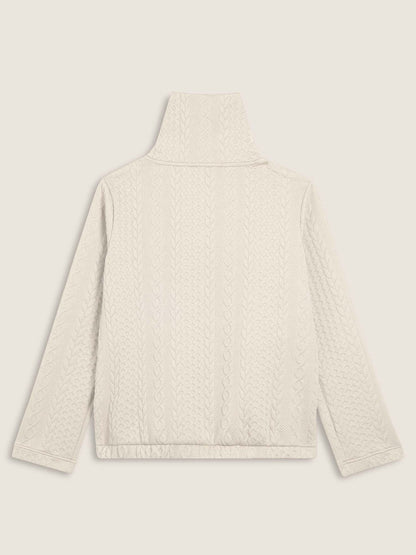 FELPA CON ZIP SLOUNGE FREDDY DONNA PANNA