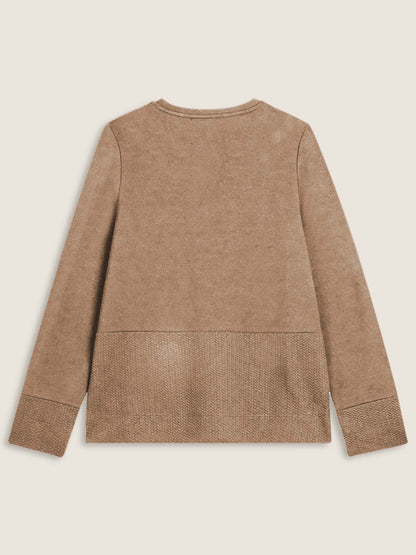 FELPA GIROCOLLO SLOUNGE FREDDY DONNA BEIGE