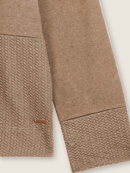 FELPA GIROCOLLO SLOUNGE FREDDY DONNA BEIGE