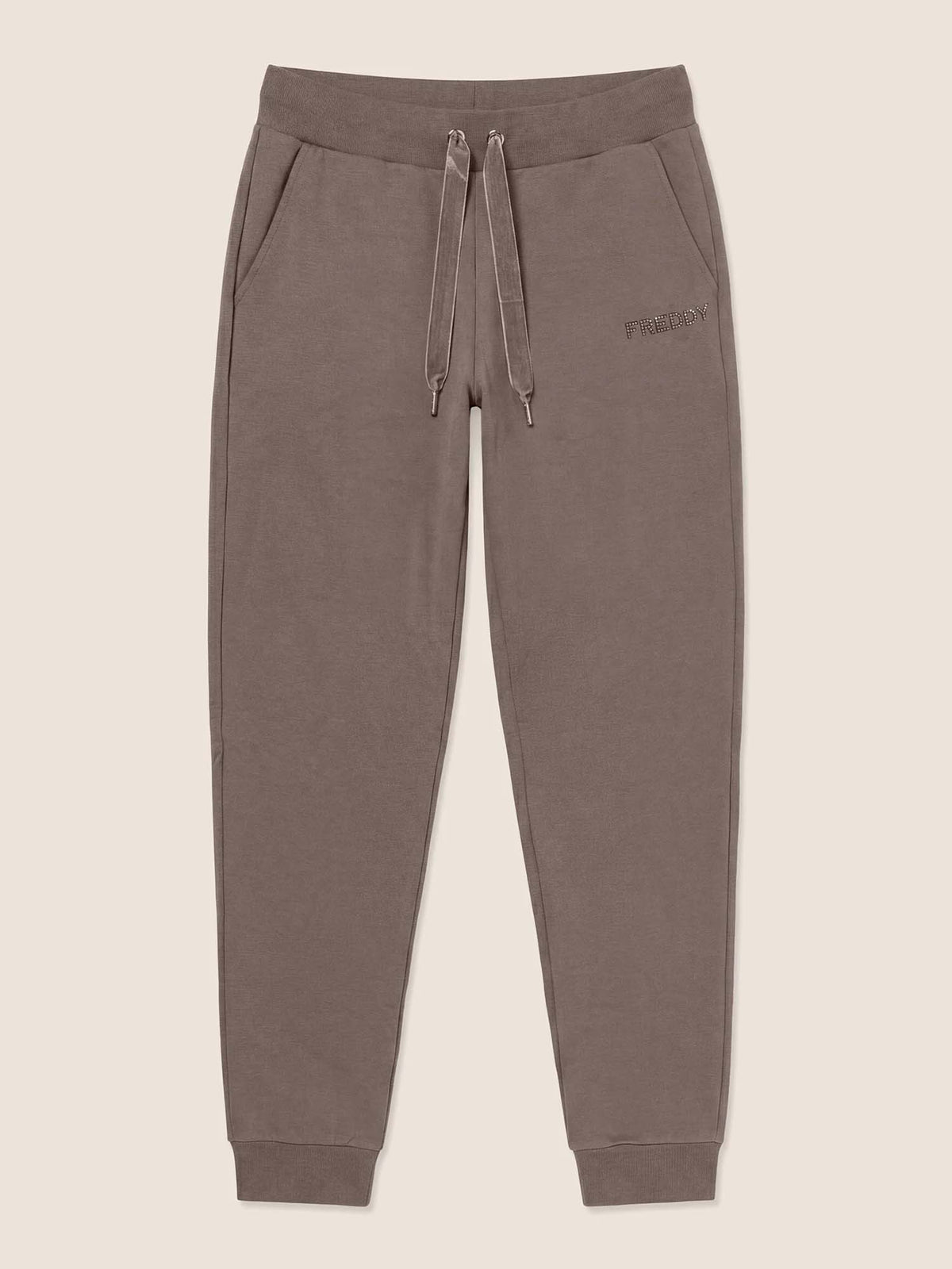 Freddy College Luxe, pantalone da donna marrone