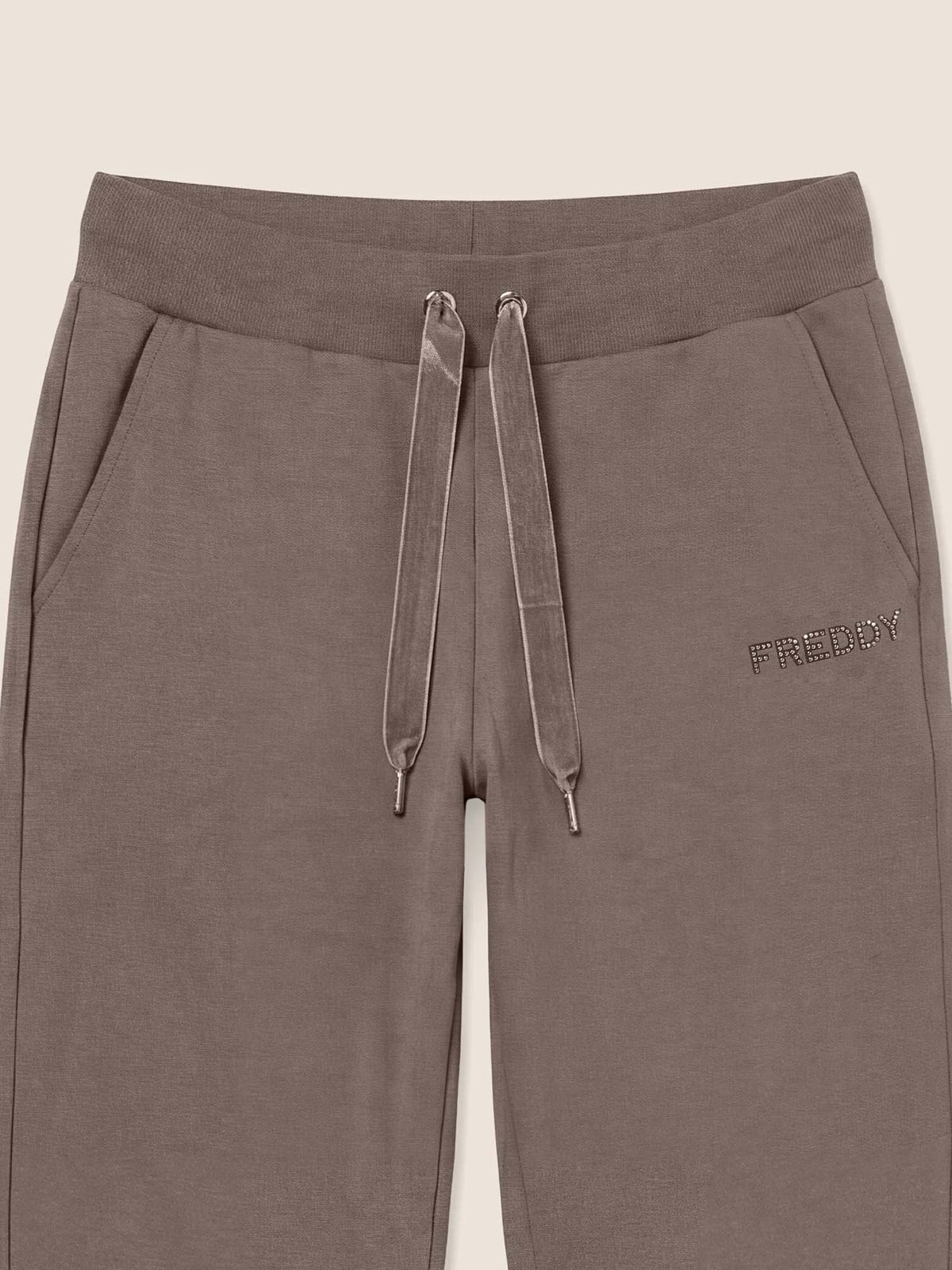 Freddy College Luxe, pantalone da donna marrone