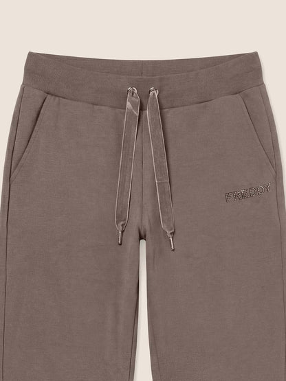 Freddy College Luxe, pantalone da donna marrone