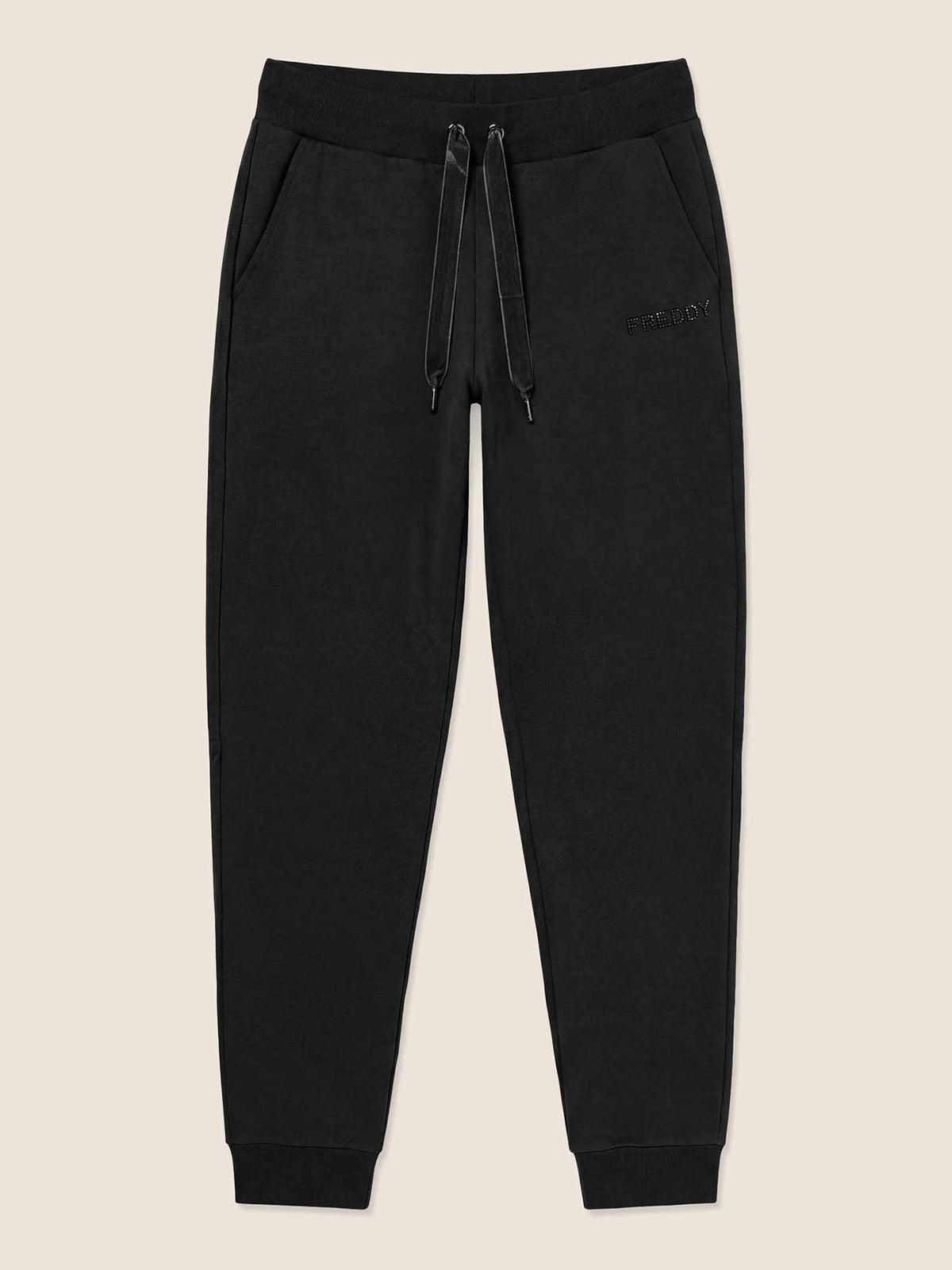 Freddy College Luxe, pantalone da donna nero