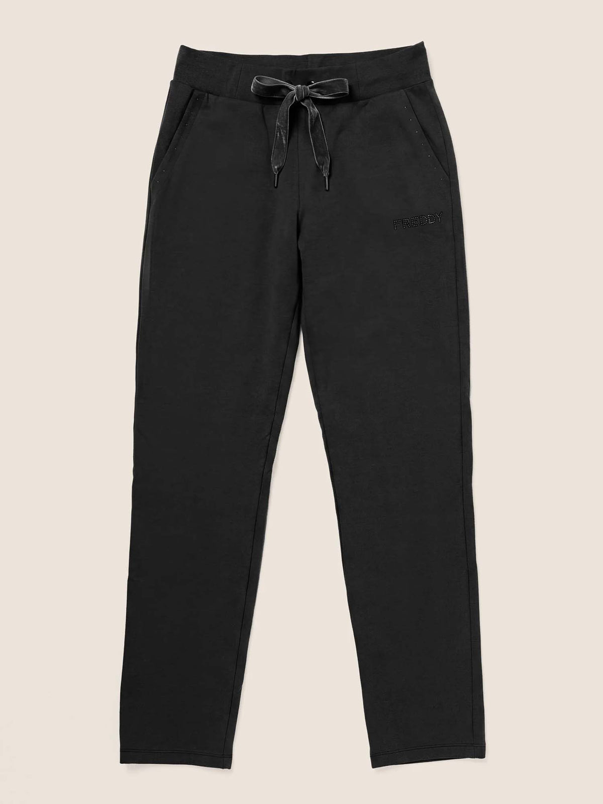 Freddy College Luxe, pantalone da donna nero
