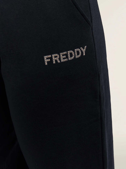 Freddy College Luxe, pantalone da donna nero