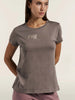 freddy-college-luxe-t-shirt-maniche-corte-da-donna-marrone