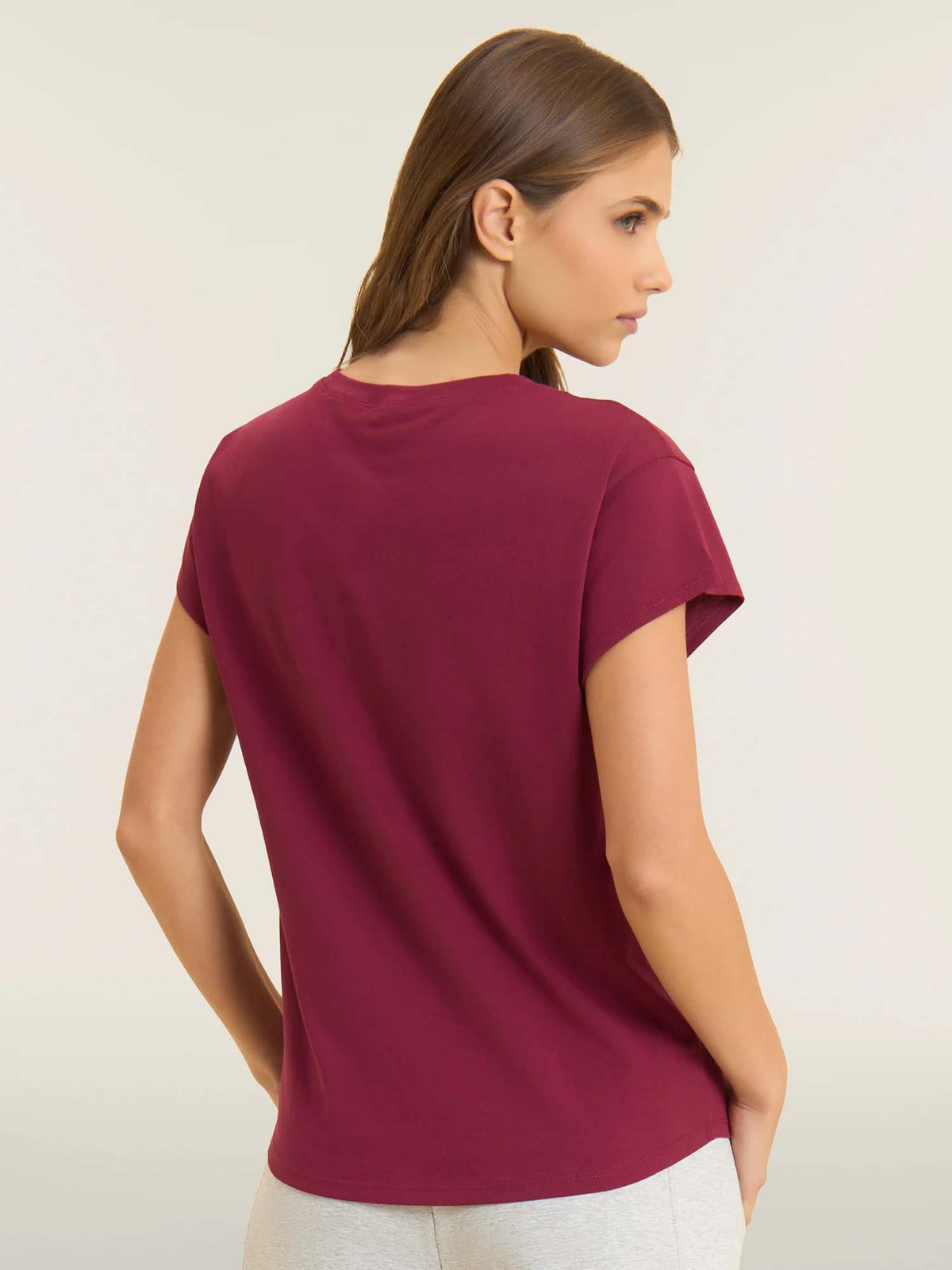 Freddy Movement, t-shirt maniche corte da donna rossa