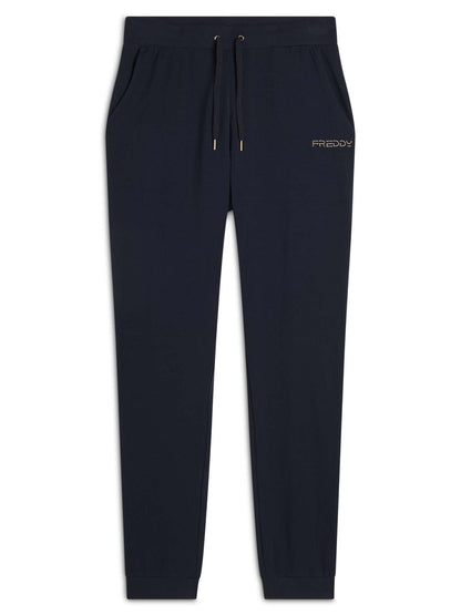 PANTALONE IN JERSEY FREDDY DONNA BLU