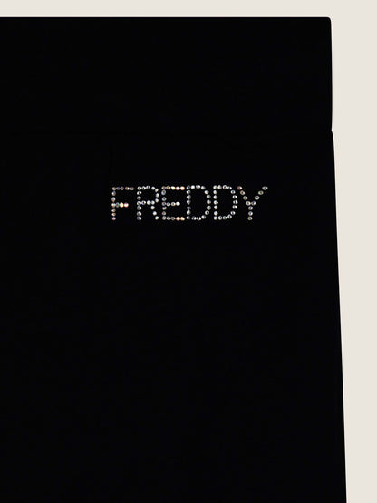 PANTALONE COLLEGE LUXE FREDDY DONNA NERO