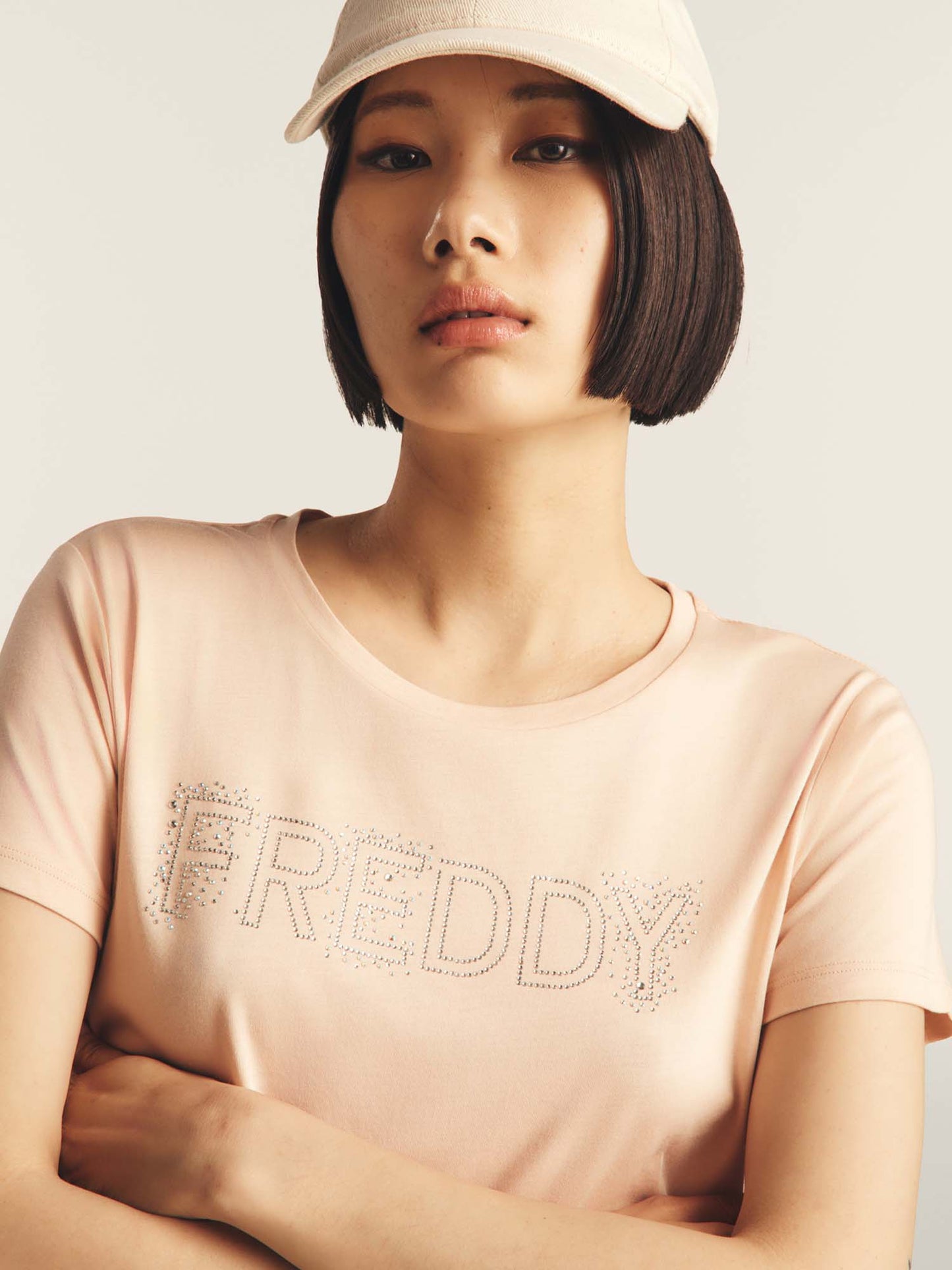 T-SHIRT COLLEGE LUXE FREDDY DONNA ROSA