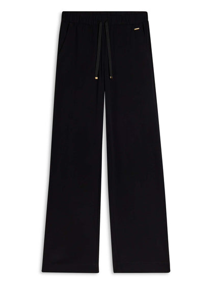 PANTALONE CON SPACCHI LATERALI FREDDY DA DONNA NERO