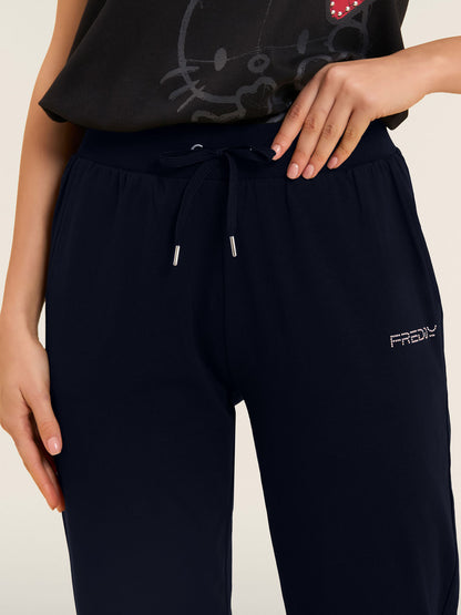 Pantaloni Freddy Core da donna in blu per la primavera-estate