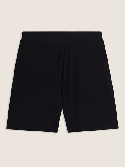 Shorts Freddy Core da donna neri in cotone jersey stretch